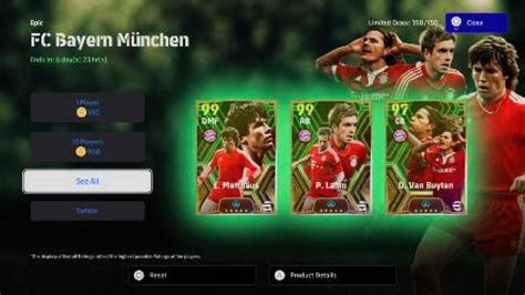 EFootball 2024 Epic FC Bayern Munchen Pack YouTube