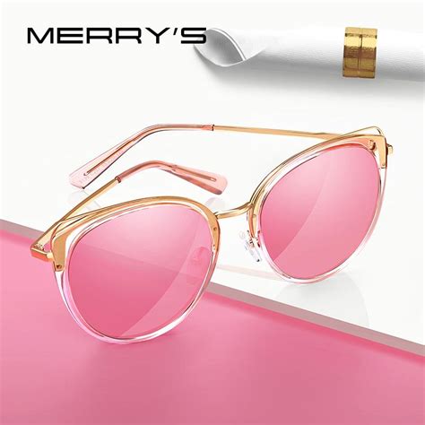 Merrys Design Women Luxury Brand Cat Eye Sunglasses Ladies Fashion Pol