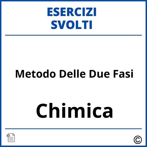 Esercizi Metodo Delle Due Fasi Svolti PDF Soluzioni