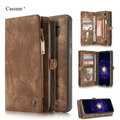 Caseme Carcasa Para Samsung Galaxy S7 Borde S7 Vintage Flip Cartera De