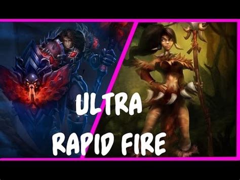 League Of Legends Nidalee Taric Ultra Rapid Fire YouTube