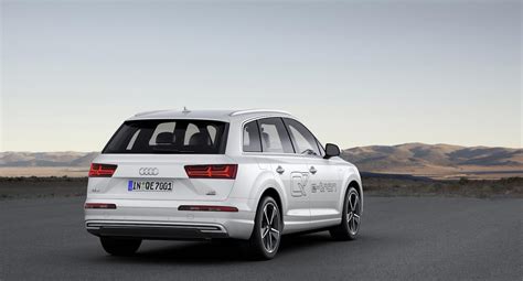 Audi Reveals Its Diesel Plug In Hybrid Suv The Q7 E Tron Quattro Digital Trends