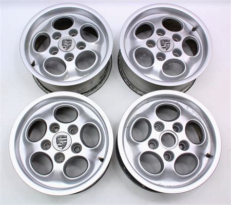 Set Of 4 Porsche 944 911 Phone Dial Wheels Ats 15x7 951362104