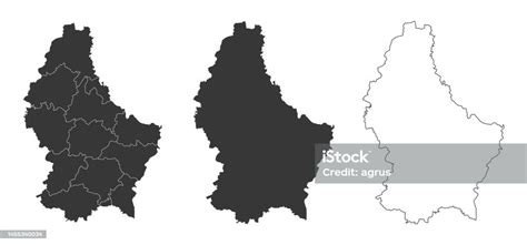 룩셈부르크의 3 지도 세트벡터 일러스트 룩셈부르크에 대한 스톡 벡터 아트 및 기타 이미지 룩셈부르크 지도 0명 Istock