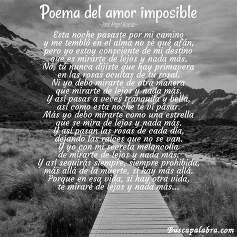 Amor Imposible Poema Estudiar