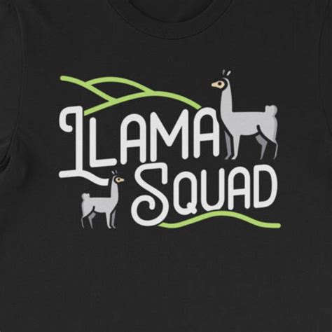 Llama Squad Etsy