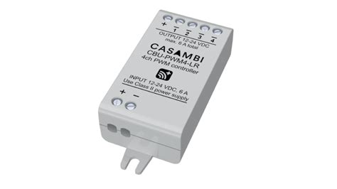 Casambi Unveils Long Range CBU PWM4 Wireless Dimmer Casambi