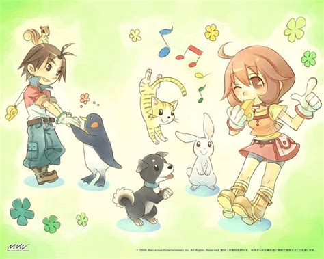 Ap Wallpaper Harvest Moon Harvest Moon Game Animal Parade