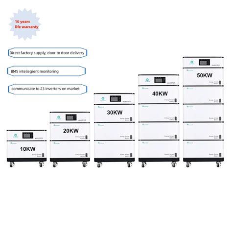 Batterie De Stockage D Nergie Du Syst Me Solaire Domestique Empilable