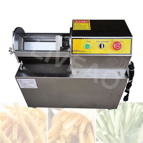 Electric French Fries Dry Fruit Cutting Machine For Kitchen Vegetable