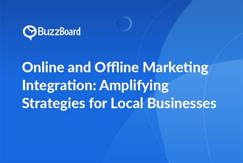 Integrating Online And Offline Marketing For Local Business