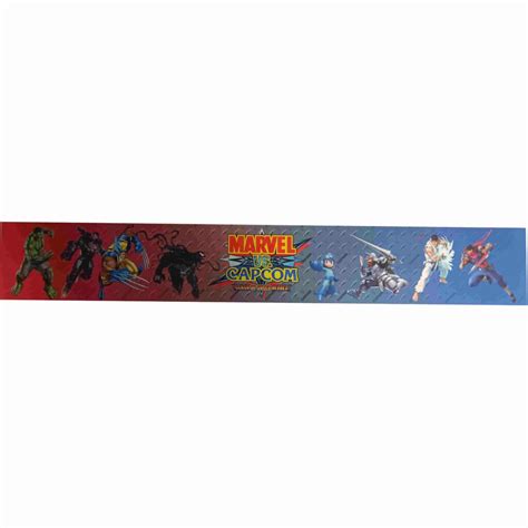 Marvel Vs Capcom Marquee Bargain Bin 39 Inches Wide X 575 Tall