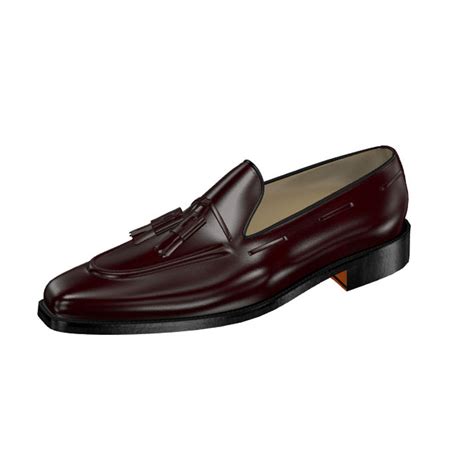 The 'Ferrari' of leathers. Our Cordovan Leather Loafer - Golf BespokeShoes