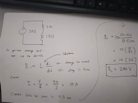 Solved A Coil Of Inductance H And Resistance Ohms Is Supplied At