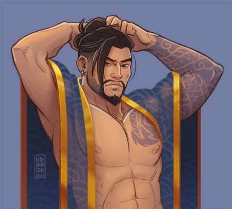 My Fanart Of Hanzo F Cking Shimada Love This Dude And Yes That Is His Full Name Overwatch