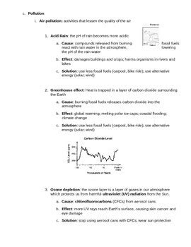 Living Environment Regents Review Packet Of Tpt