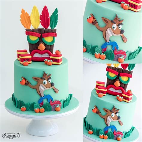 ️💖loan💖 ️ On Instagram “crash Bandicoot Birthday Cake Apocketfullofsweetness Birthdaycake