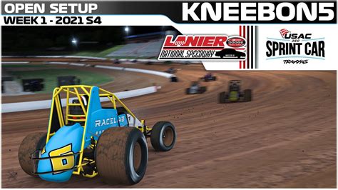 USAC 360 Sprints Lanier National Speedway IRacing Dirt YouTube