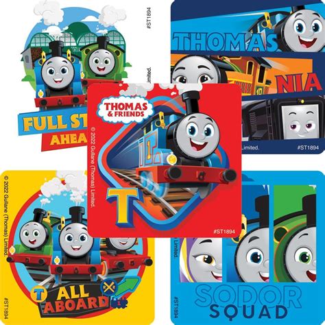 25 Thomas And Friends All Engines Go Stickers 2 5 X Etsy