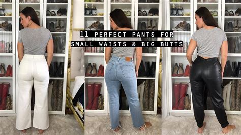 11 Perfect Pants For Small Waists And Big Butts Youtube