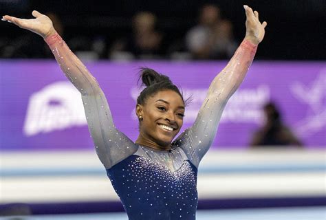 Simone Biles Wins 20th World Championship Title First Since 2019 As