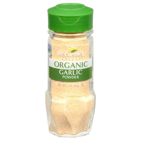 Mccormick Gourmet Organic Garlic Powder Shop Herbs And Spices At H E B