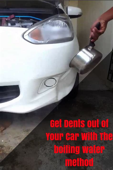 Ways To Get Dents Out Of Your Car Car Car Repair Service Vehicles