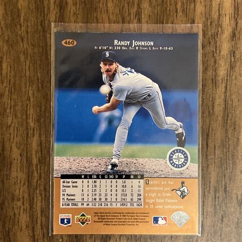 1996 Upper Deck Award Winners 460 Randy Johnson For Sale Online EBay