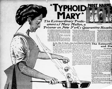 The Terrible Tale of of Mary Mallon, Better Known as ‘Typhoid Mary’, the First Identified ...