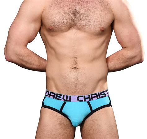 Andrew Christian Herrenslip Almost Naked Retro Brief Blau Sale