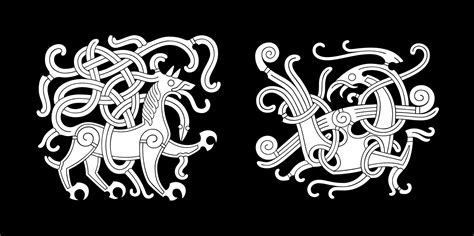 Mammen Style Viking Art Viking Symbols Norse Design