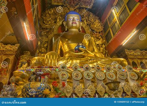 Ralang Monastery Buddha, Ravangla, Sikkim, India Stock Photo - Image of ancient, door: 159409152