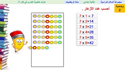 جدول الضرب 6و7