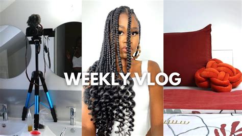 Weekly Vlog Nouvelle Coiffure Creation Contenu Menage Reset Day