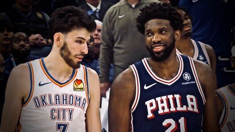 Chet Holmgren Vs Joel Embiid Nov 25 2023 YouTube