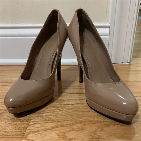 Nude Platform Aldo Heels Gem