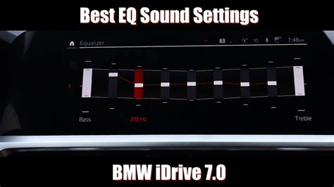 Best EQ Settings For BMW IDrive 7 0 Harman Kardon YouTube