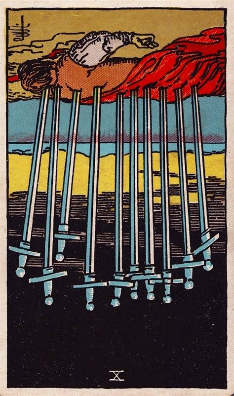 Ten Of Swords Reversed In Life Love More