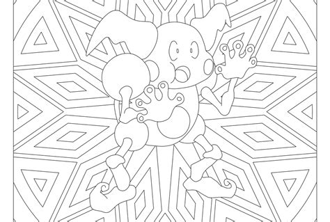 122 Mr Mime Pokemon Coloring Page Artofit