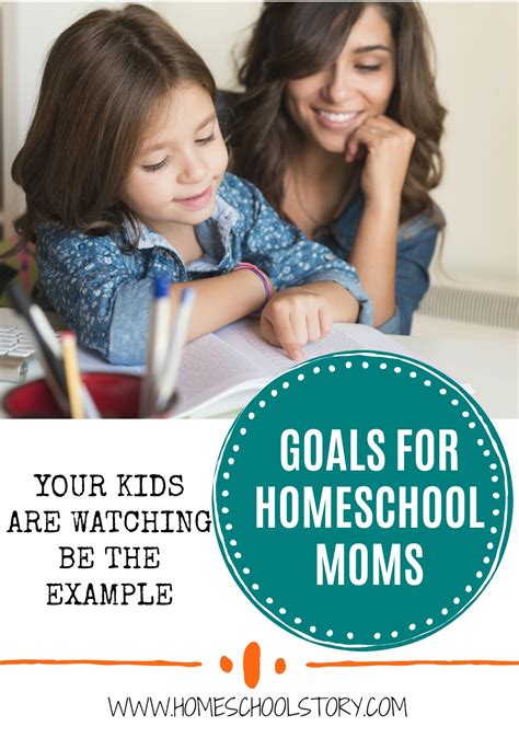 Keeping It Personal Setting Goals For Homeschool Moms Homeschool Story