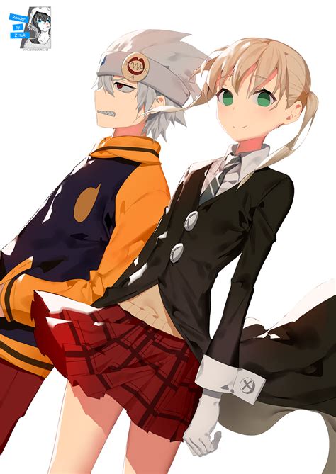 Render Albarn Maka And Evans Soul Eater 2 Versiones