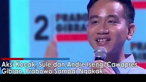 Candaan Sule Dan Andre Membuat Prabowo Tertawa Terkocak Kocak Youtube