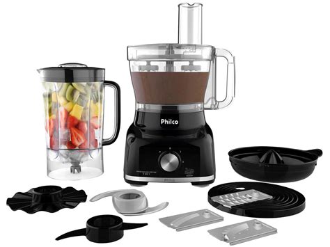 Multiprocessador De Alimentos Philips Walita W Preto Powerchop