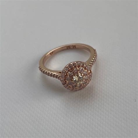 Kt Pink Gold Ring Ct Diamond Diamonds Catawiki