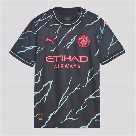 Camisa Puma Manchester City Third 2024 Juvenil Futfanatics