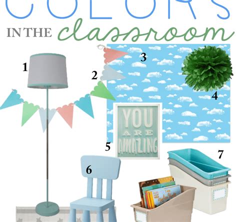 Classroom Planning: Calming Colors in the Classroom - A Modern Teacher