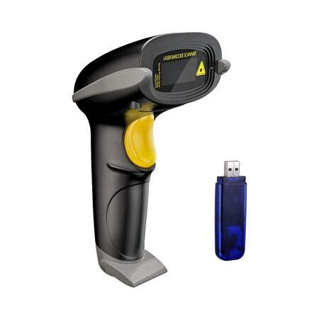 Wireless Barcode Scanner Feet Transmission Distance Usb Cordless D