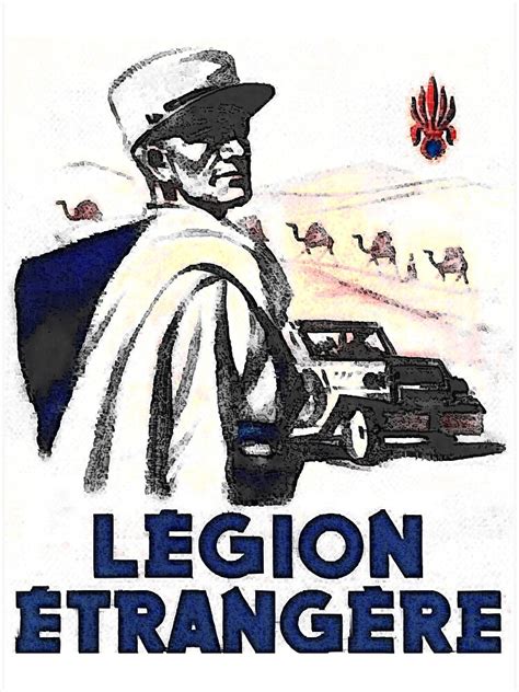 "Legion Etrangere Foreign Legion " Poster for Sale by hquynh200 | Redbubble