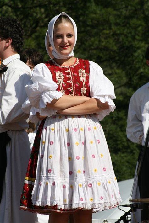 Slovak Folklor National Clothes Traditional Outfits Folk Clothing