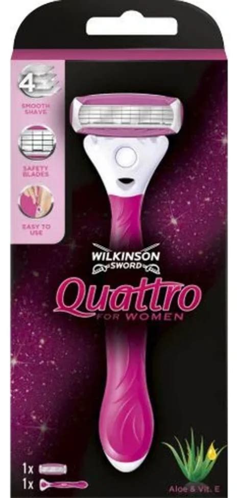 Wilkinson Sword Quattro For Women Rasierer Mit 1 Klinge Oh Feliz